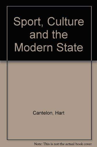 Sport, Culture and the Modern State