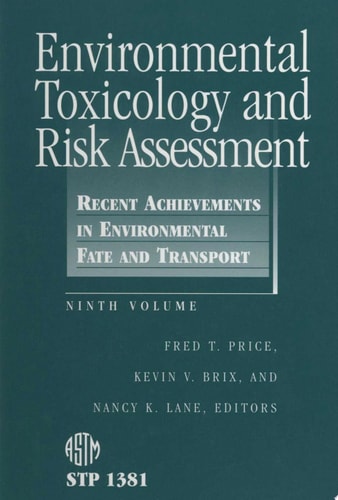 Recent Achievements in Environmental Fate and Transport
