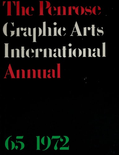 The Penrose Annual: Graphic Arts International, Vol. 65, 1972