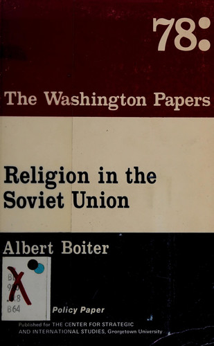 Religion in the Soviet Union (The Washington papers)