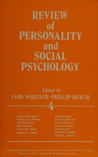 Review of Personality and Social Psychology Volume 3