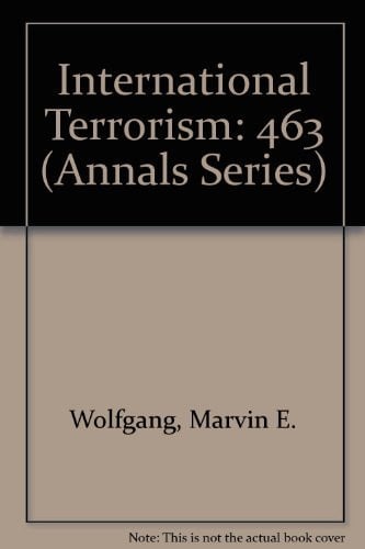 International Terrorism (Annals Series)