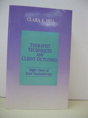 Therapist Techniques and Client Outcomes: Eight Cases of Brief Psychotherapy