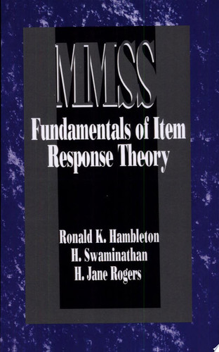 Fundamentals of Item Response Theory
