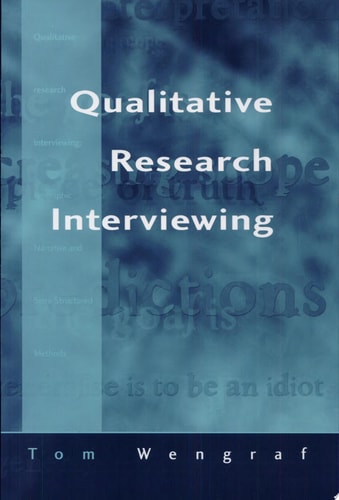 Qualitative Research Interviewing Biographic Narrative and Semi-Structured Methods