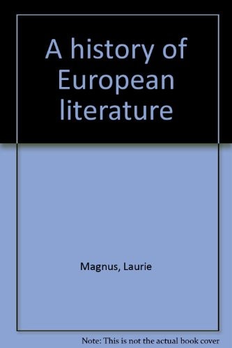 A history of European literature