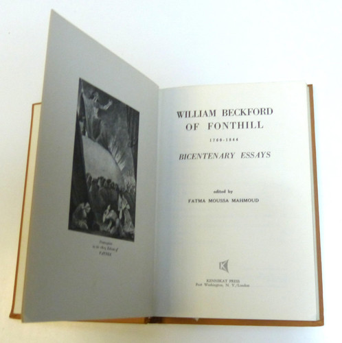 William Beckford of Fonthill, 1760-1844;: Bicentenary essays