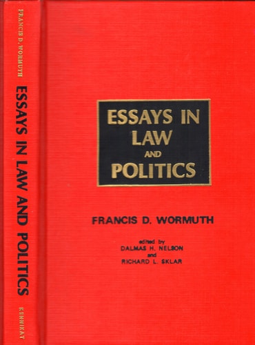 Essays in Law and Politics