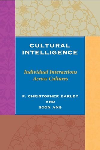 Cultural Intelligence Individual Interactions Across Cultures