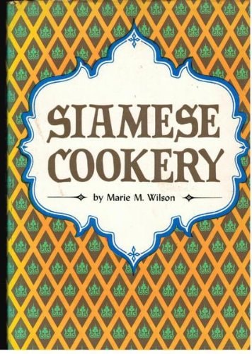 Siamese Cookery