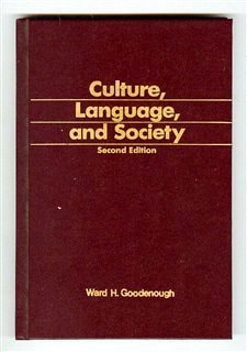 Culture, Language and Society