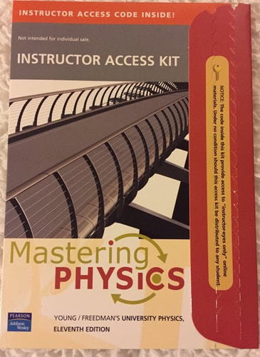 University Physics Mastering Physics Access Card