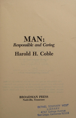 Man, Responsible and Caring