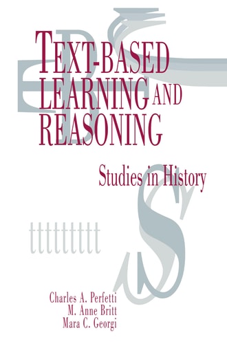 Text-based Learning and Reasoning Studies in History