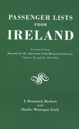 Passenger Lists from Ireland
