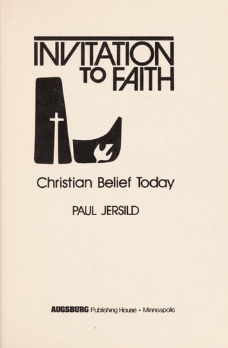 Invitation to Faith Christian Belief Today