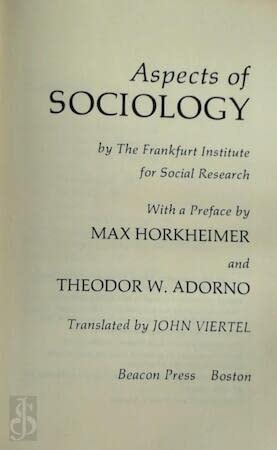 Aspects of Sociology