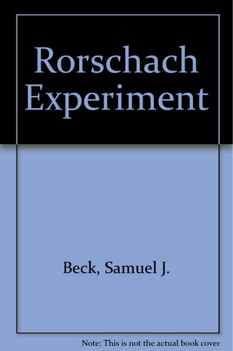 Rorschach Experiment