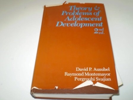 Theory and Problems of Adolescent Development