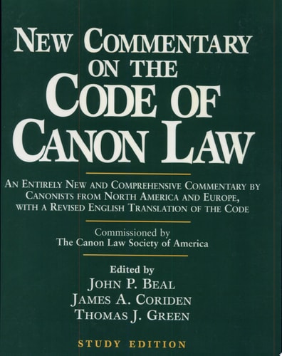 New Commentary on the Code of Canon Law