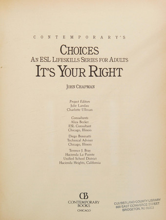 It's your right