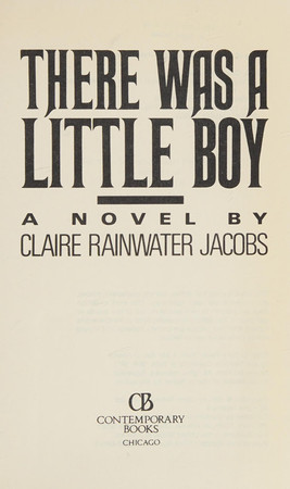 There was a little boy: a novel