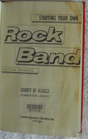 Starting your own rock band