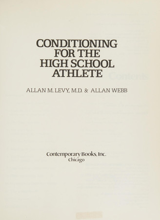 Conditioning for the high school athlete