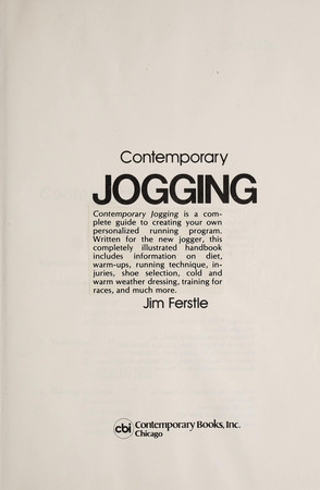 Contemporary jogging