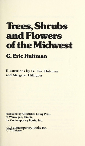 Trees, shrubs, and flowers of the Midwest