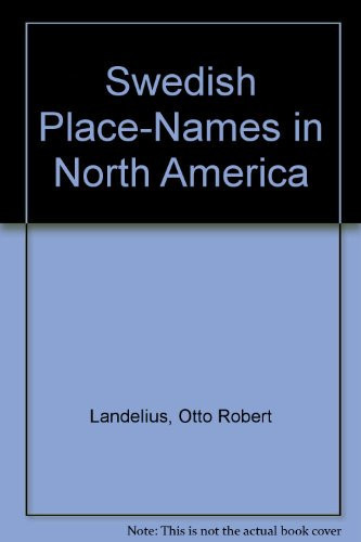 Swedish Place-Names in North America