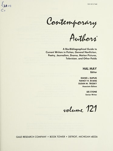 Contemporary Authors
