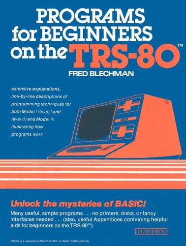 Programs for Beginners on the TRS-80TM