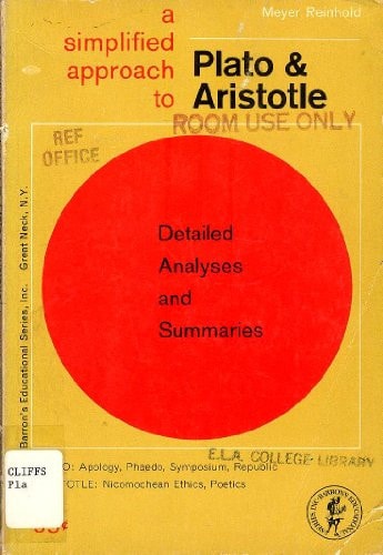 Barron's Simplified Approach to Plato and Aristotle