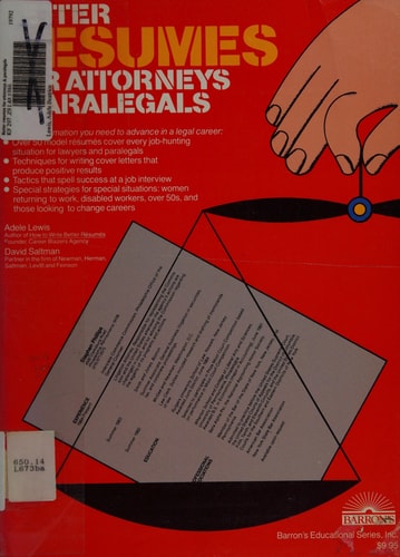Better Resumes for Attorneys & Paralegals