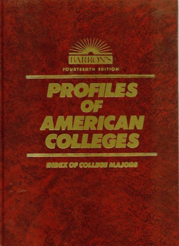 Profiles of American Colleges Index of College Majors