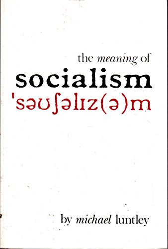 Meaning of Socialism