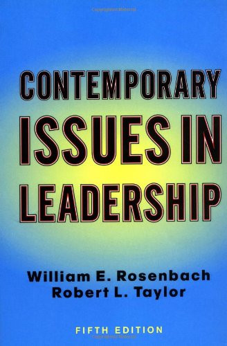 Contemporary Issues In Leadership Fifth Edition