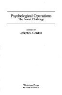Psychological Operations: The Soviet Challenge