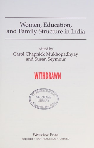 Women, Education, And Family Structure In India