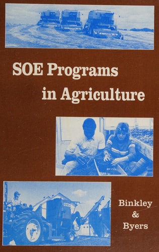 Soe Programs in Agriculture