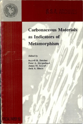 Carbonaceous Materials as Indicators of Metamorphism