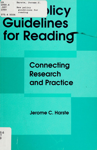 New Policy Guidelines for Reading Connecting Research and Practice