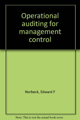 Operational Auditing for Management Control