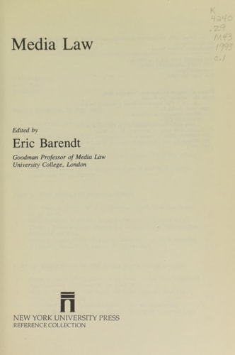 Media Law