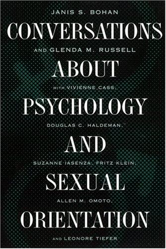Conversations about psychology and sexual orientation