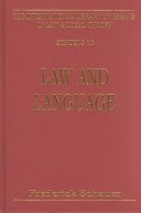 Law and Language (Law and Legal Series, 42)