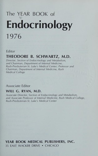 Year Book of Endocrinology 1976