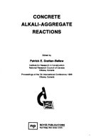 Concrete Alkali-Aggregate Reactions