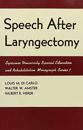 Speech After Laryngectomy